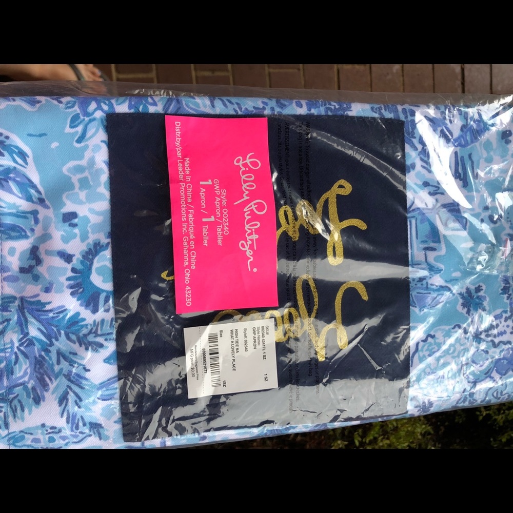 Lilly Pulitzer GWP NIP apron